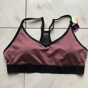 PINK Sports Bra with Removable Padding